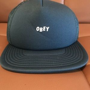 OBEY SNAPBACK HAT SKATEBOARD HEADWEAR Pine GREEN C